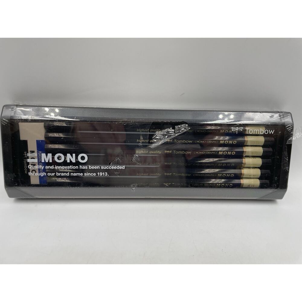 TOMBOW MONO 100 6B Luxury Pencils 12-Pack MONO-1006B NEW